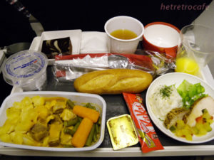 Air France メインの食事